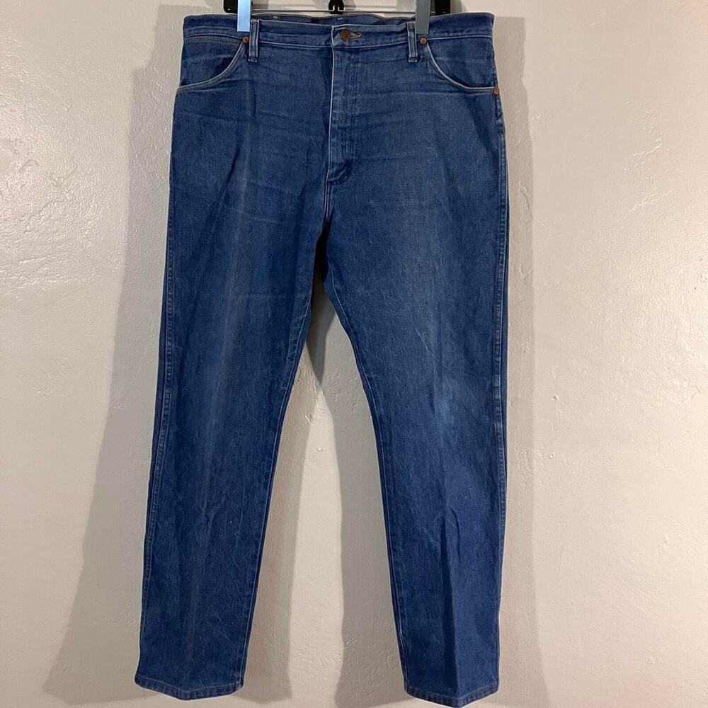 Vintage 80s Wrangler Distressed Western Cowboy Denim‎ Jeans